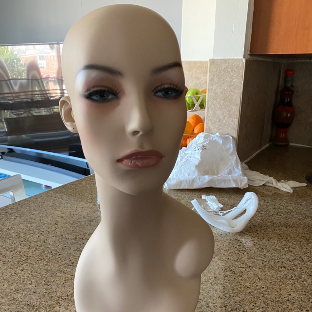 Mannequin Head for wigs and accessories